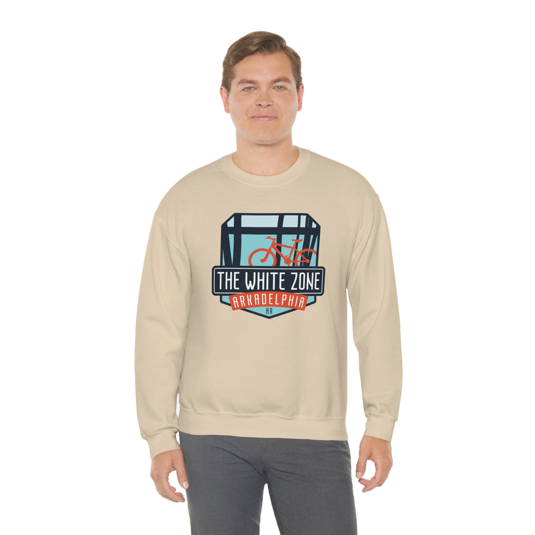 The White Zone - Arkadelphia, Arkansas Unisex Heavy Blend Crewneck Sweatshirt