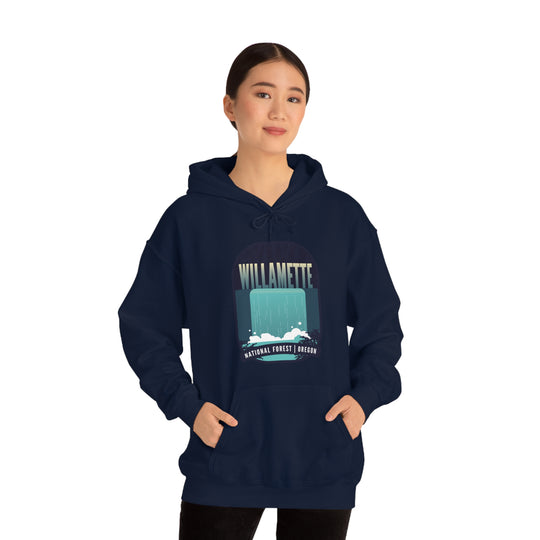 Willamette National Forest - Oregon Unisex Heavy Blend Hooded Sweatshirt