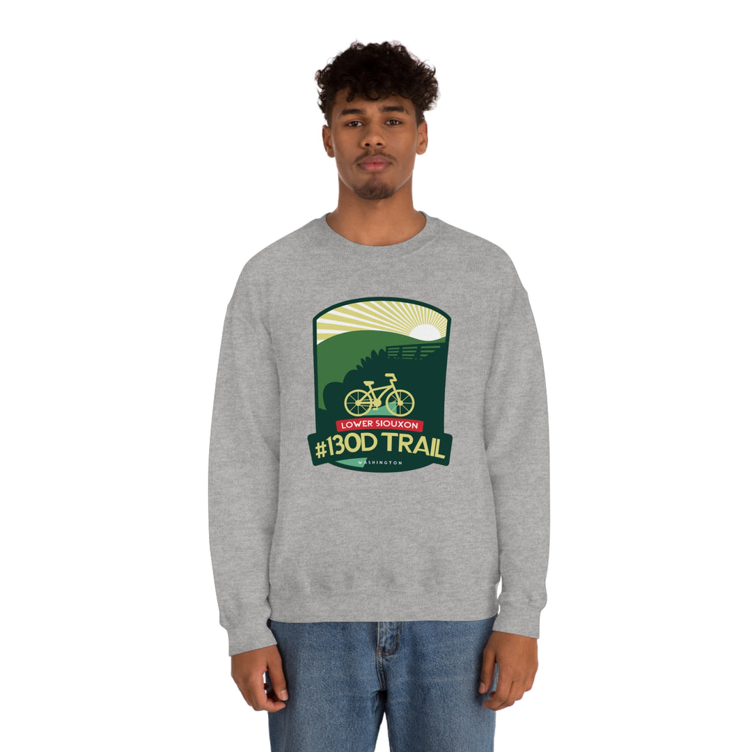 Lower Siouxon #130D Trail - Washington Unisex Heavy Blend Crewneck Sweatshirt