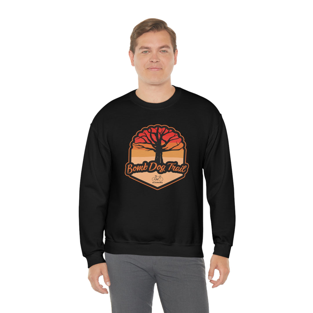 Bomb Dog Trail - Alabama Unisex Heavy Blend Crewneck Sweatshirt