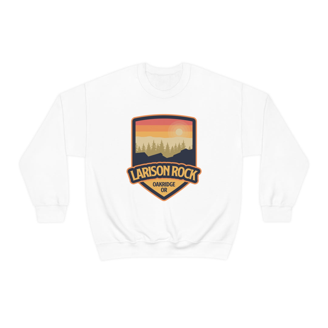 Larison Rock - Oakridge, Oregon Unisex Heavy Blend Crewneck Sweatshirt