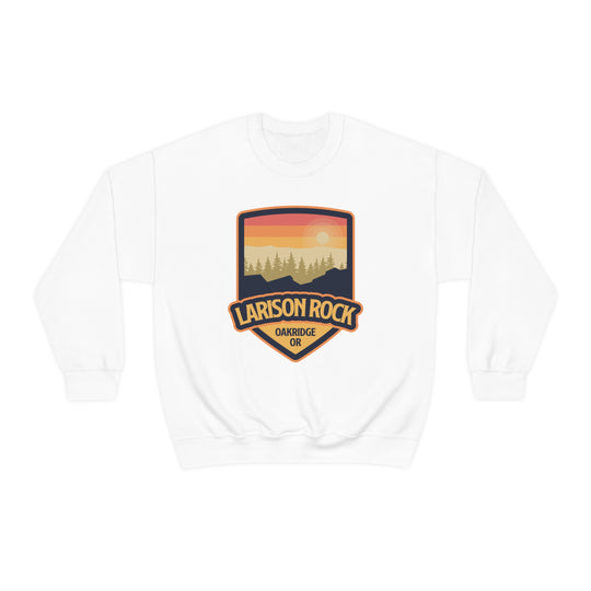 Larison Rock - Oakridge, Oregon Unisex Heavy Blend Crewneck Sweatshirt