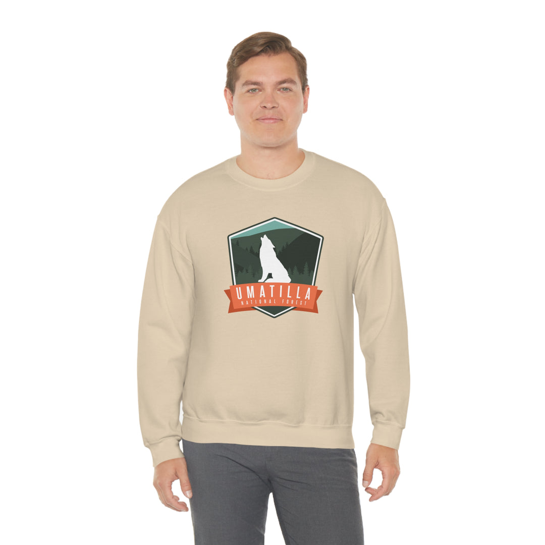 Umatilla National Forest Unisex Heavy Blend Crewneck Sweatshirt