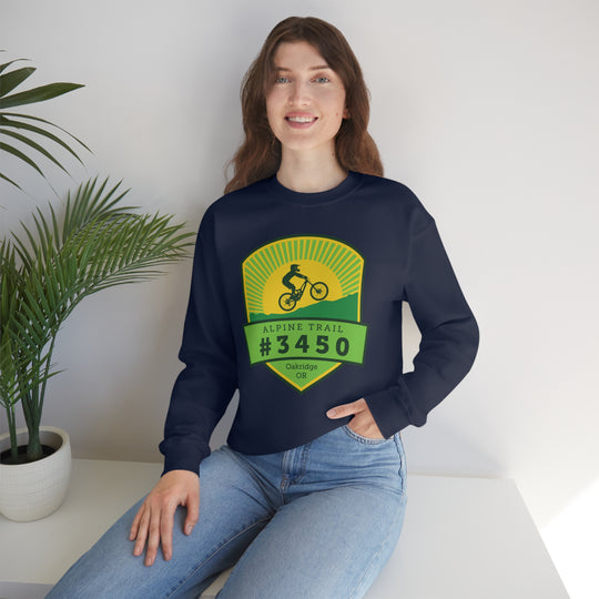 Alpine Trail #3450 - Oakridge, Oregon Unisex Heavy Blend Crewneck Sweatshirt