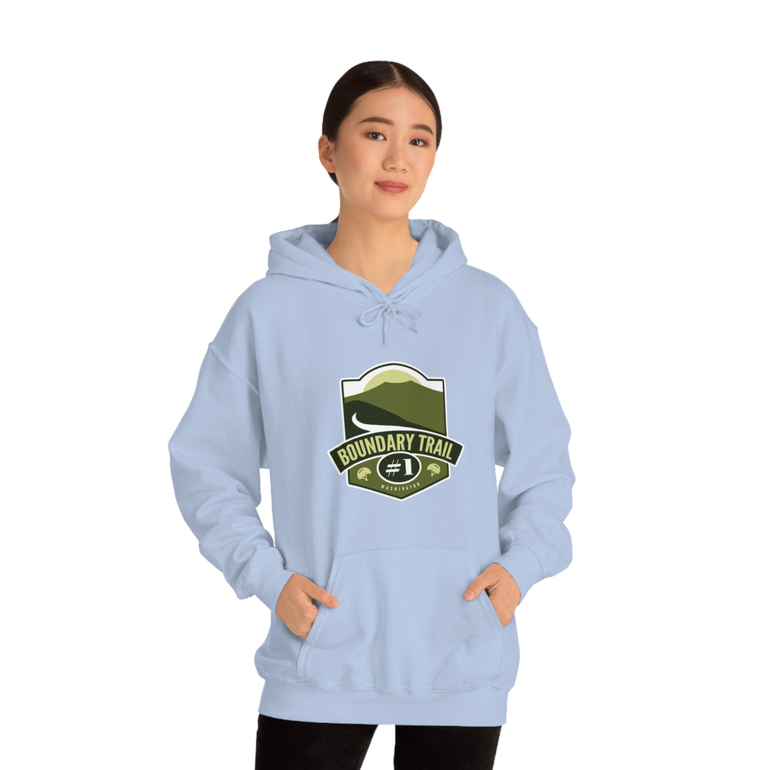 Boundary Trail #1 - Washington Unisex Heavy Blend Hooded Sweatshirt