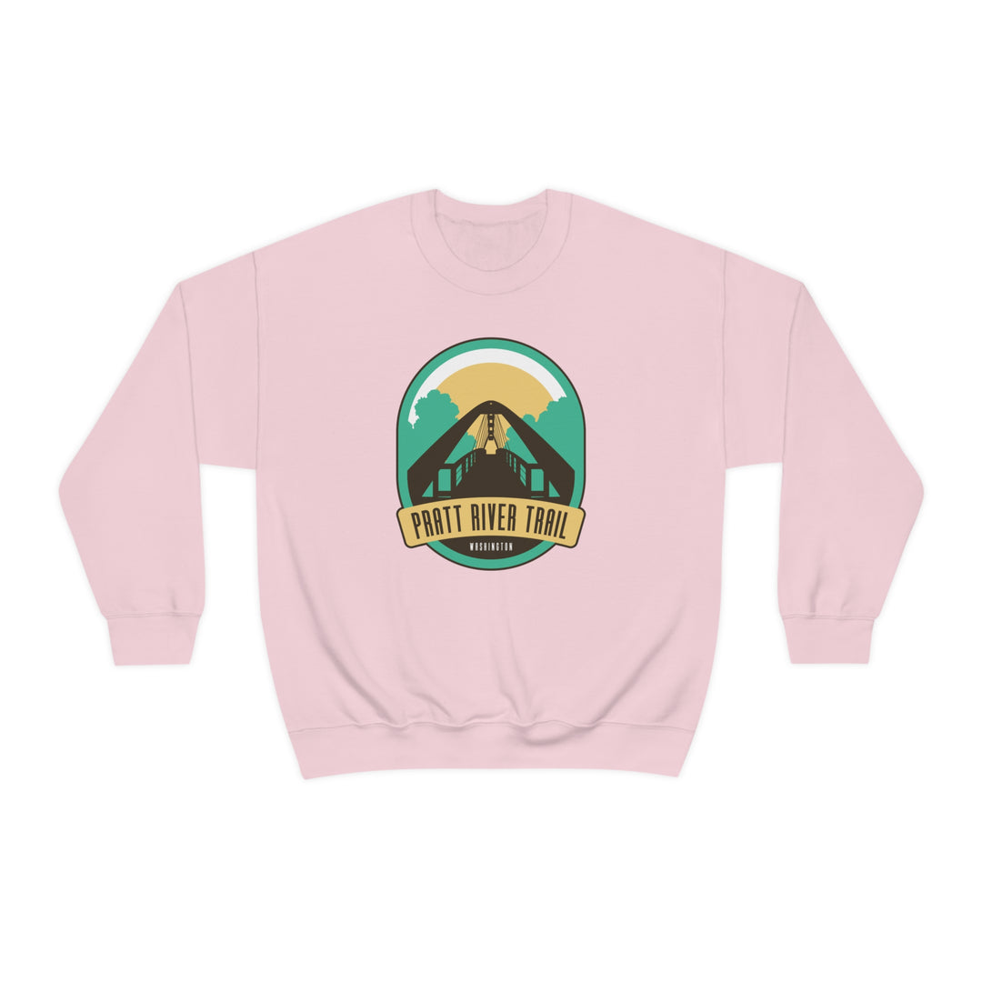 Pratt River Trail - Washington Unisex Heavy Blend Crewneck Sweatshirt