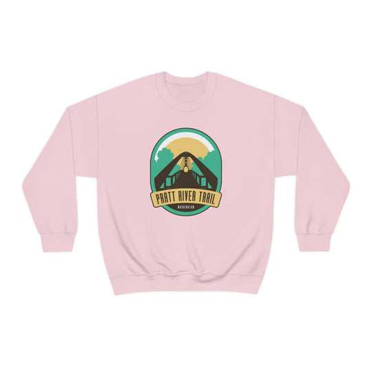 Pratt River Trail - Washington Unisex Heavy Blend Crewneck Sweatshirt