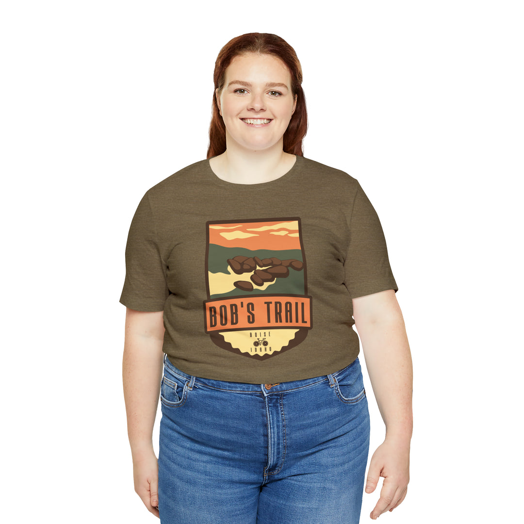 Bob's Trail - Boise, Idaho Unisex Tee Shirt