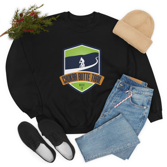 Chukar Butte Trail - Boise, Idaho Unisex Heavy Blend Crewneck Sweatshirt