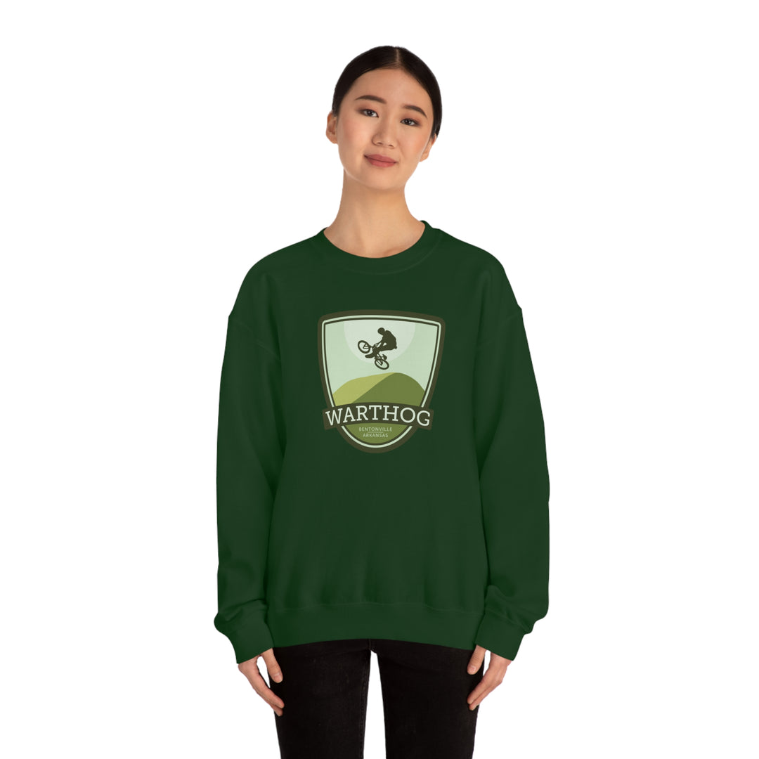 Warthog - Bentonville, Arkansas Unisex Heavy Blend Crewneck Sweatshirt