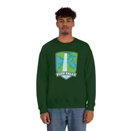 Puff Falls - Oregon Unisex Heavy Blend Crewneck Sweatshirt