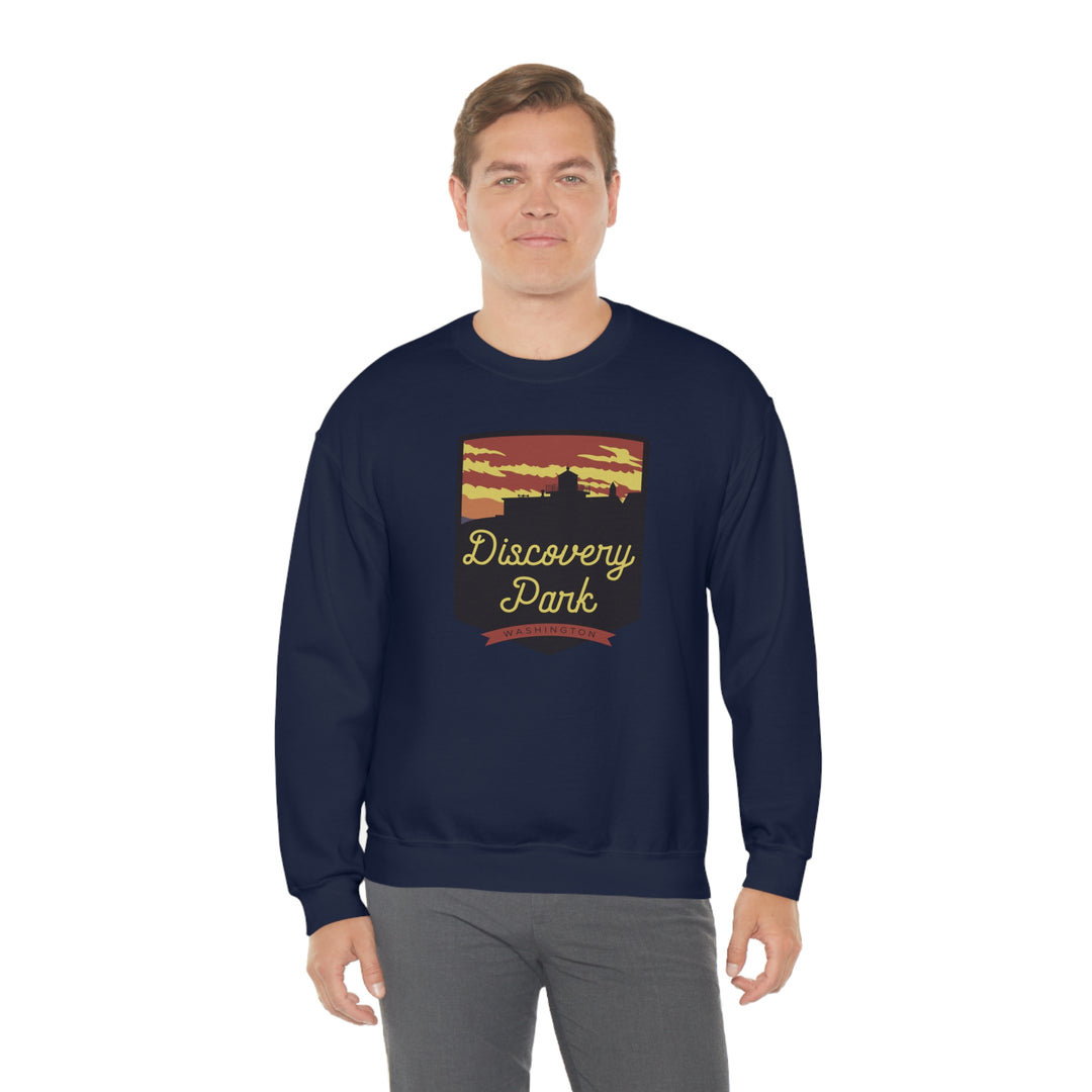 Discovery Park - Washington Unisex Heavy Blend Crewneck Sweatshirt