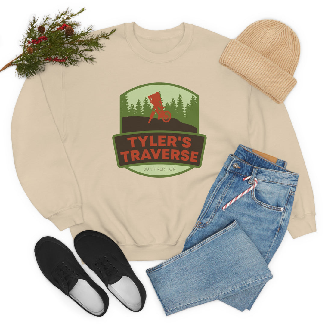 Tyler's Traverse - Sunriver, Oregon Unisex Heavy Blend Crewneck Sweatshirt