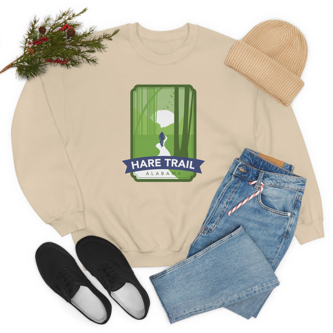 Hare Trail - Alabama Unisex Heavy Blend Crewneck Sweatshirt