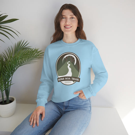 Rosie Boa Trail - Leavenworth, Washington Unisex Heavy Blend Crewneck Sweatshirt