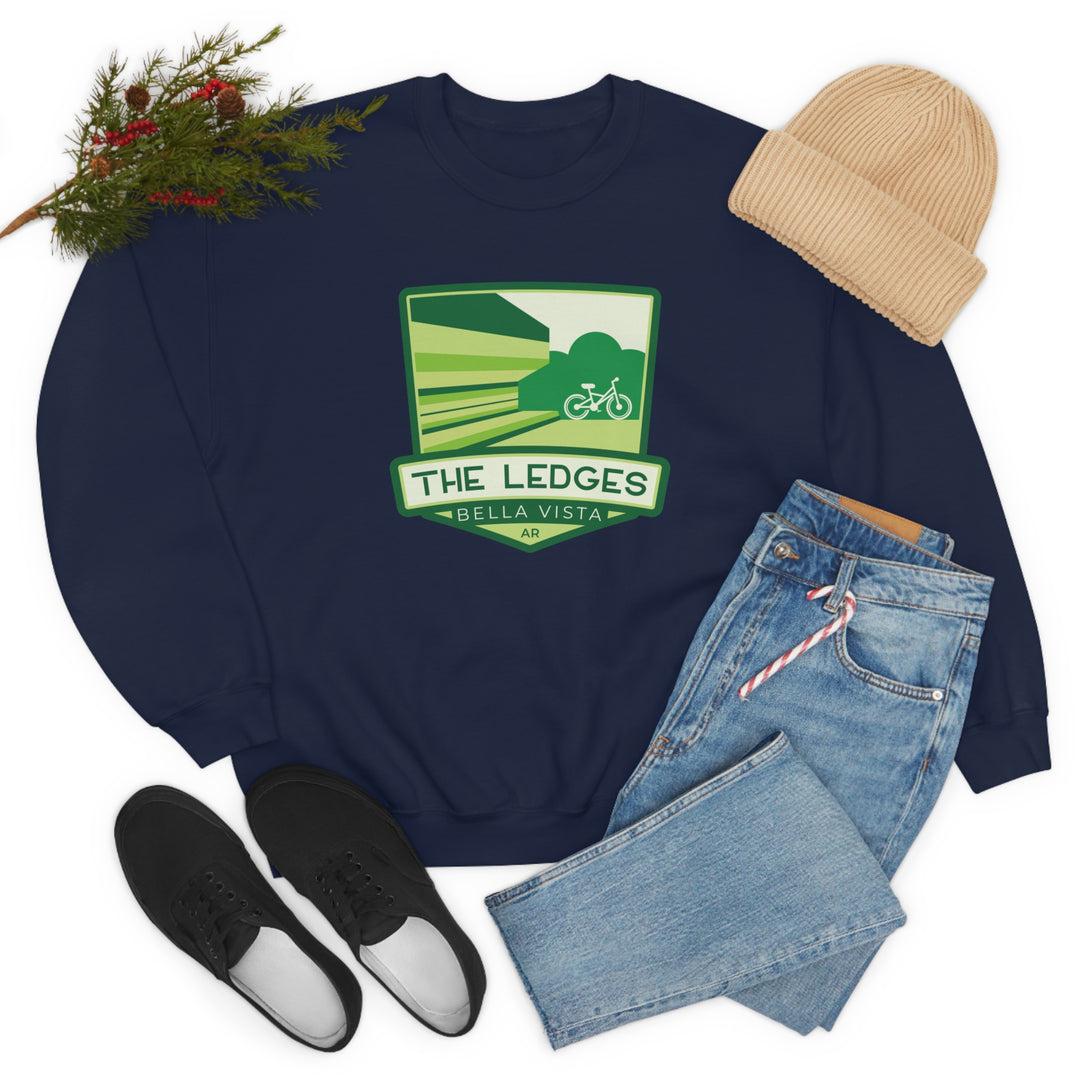 The Ledges - Bella Vista, Arkansas Unisex Heavy Blend Crewneck Sweatshirt