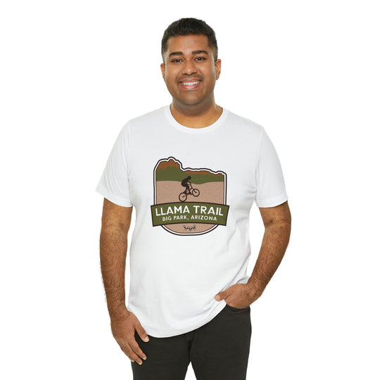 Llama Trail - Big Park, Arizona Unisex T-Shirt