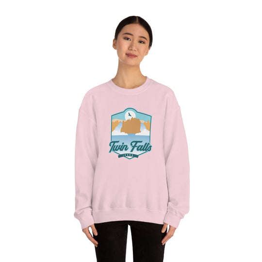 Twin Falls - Idaho Unisex Heavy Blend Crewneck Sweatshirt