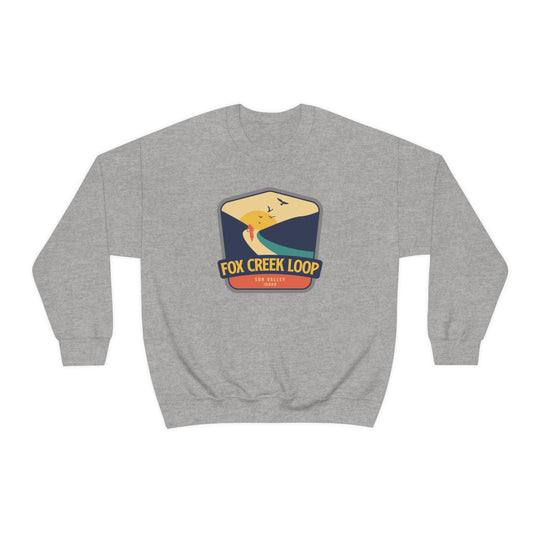 Fox Creek Loop - Sun Valley, Idaho Unisex Heavy Blend Crewneck Sweatshirt