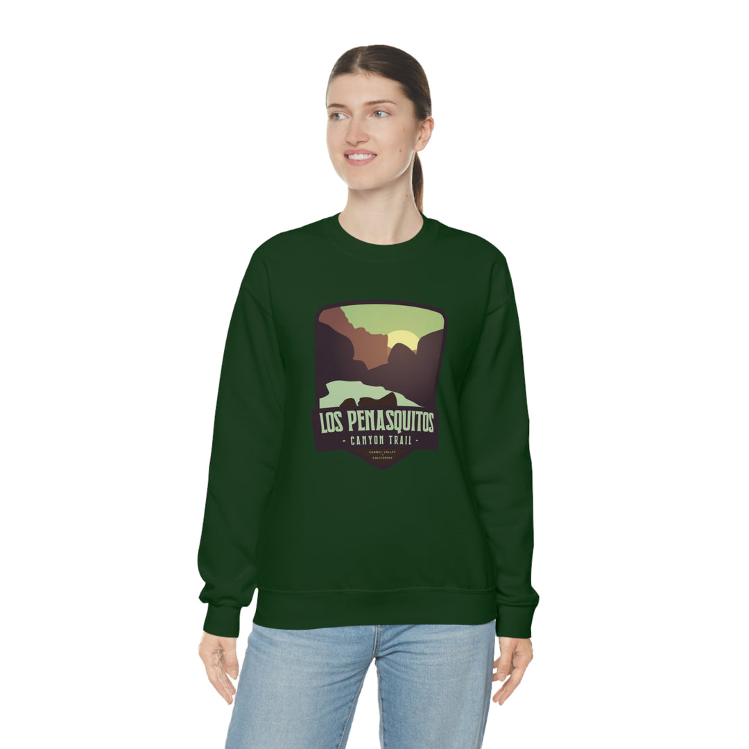 Los Penasquitos Trail - Carmel Valley, CA Unisex Heavy Blend Crewneck Sweatshirt