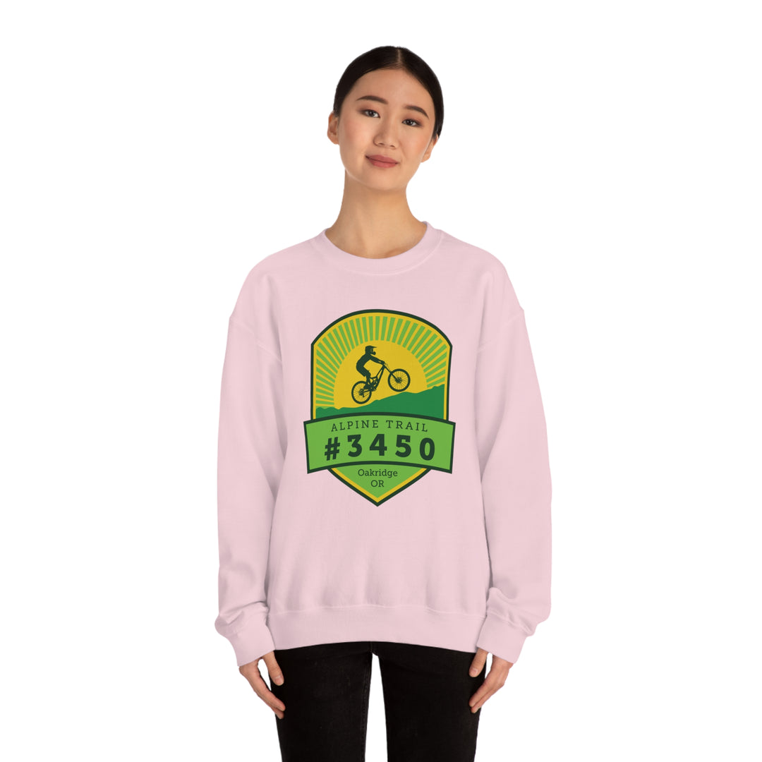 Alpine Trail #3450 - Oakridge, Oregon Unisex Heavy Blend Crewneck Sweatshirt