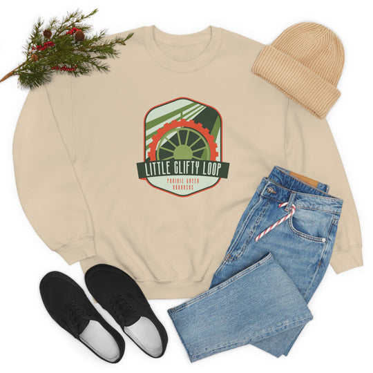 Little Clifty Loop - Prairie Creek, Arkansas Unisex Heavy Blend Crewneck Sweatshirt