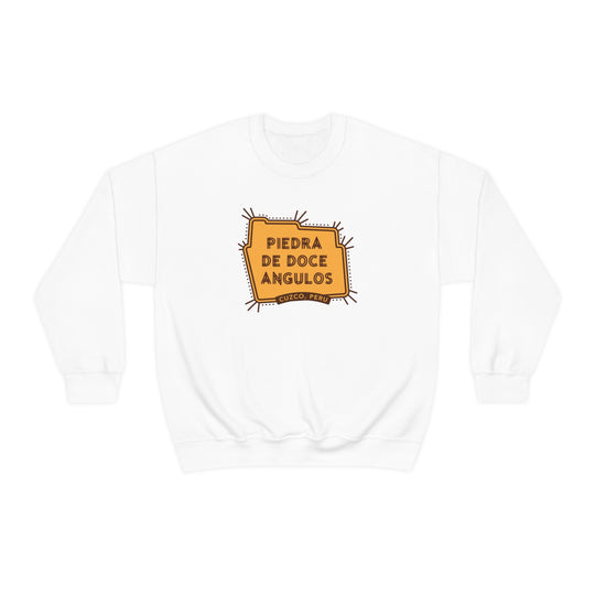 Piedra de doce angulos - Cuzco, Peru Unisex Heavy Blend Crewneck Sweatshirt