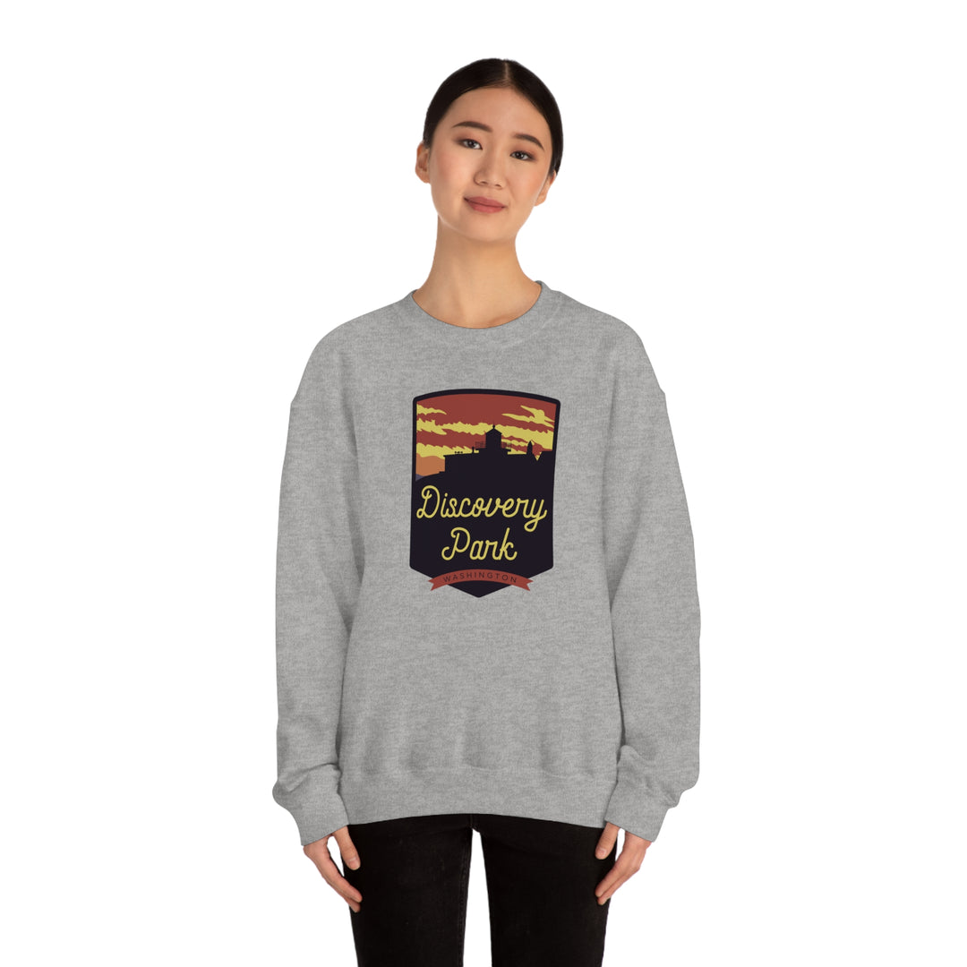 Discovery Park - Washington Unisex Heavy Blend Crewneck Sweatshirt