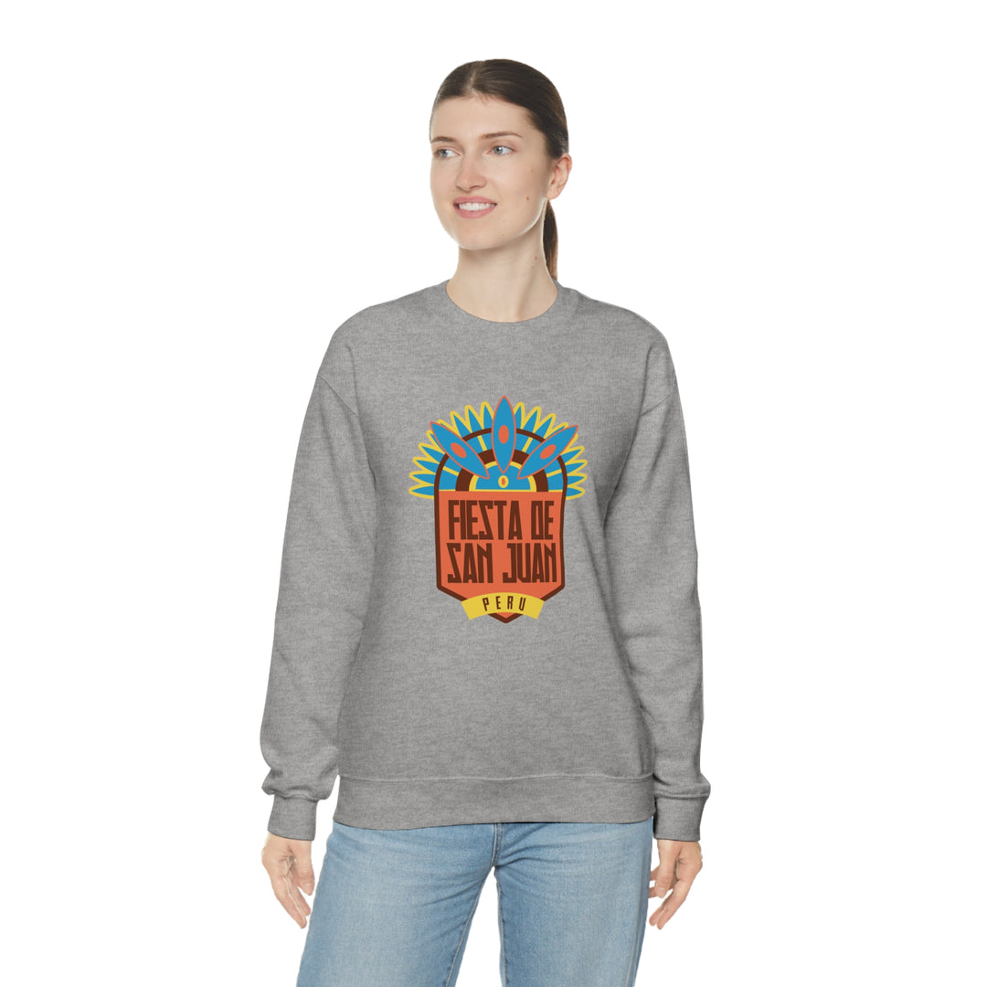 Fiesta de San Juan - Peru Unisex Heavy Blend Crewneck Sweatshirt