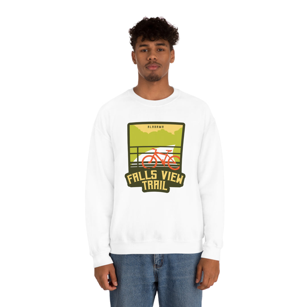 Falls View Trail - Alabama Unisex Heavy Blend Crewneck Sweatshirt