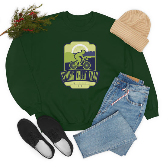 Spring Creek Trail - Sun Valley, Idaho Unisex Heavy Blend Crewneck Sweatshirt