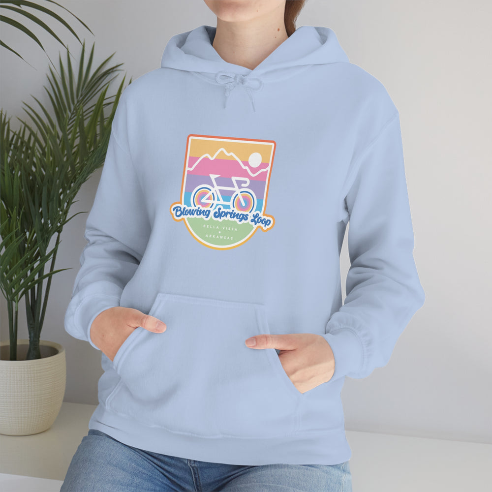 Blowing Springs Loop - Bella Vista, Arkansas Hooded Sweatshirt