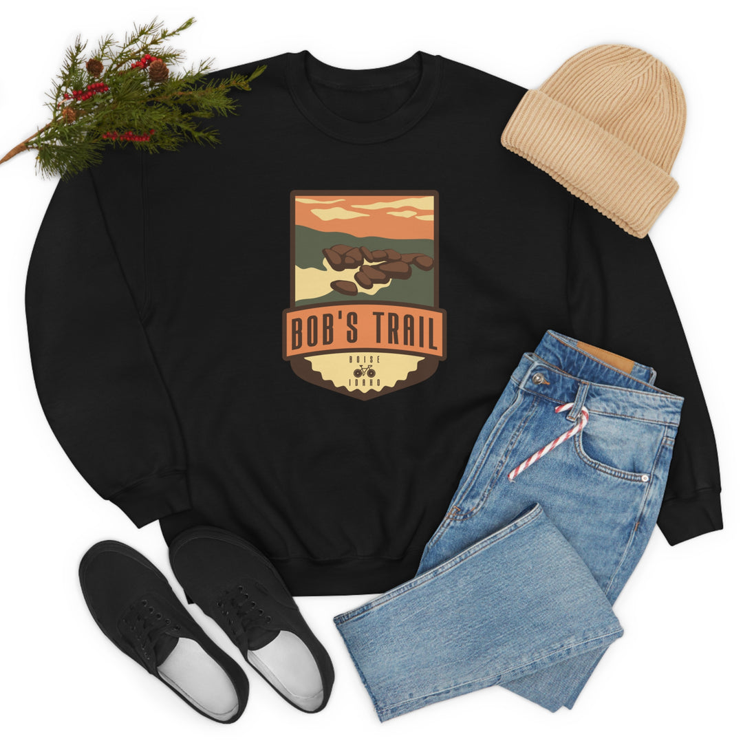 Bob's Trail - Boise, Idaho Unisex Heavy Blend Crewneck Sweatshirt