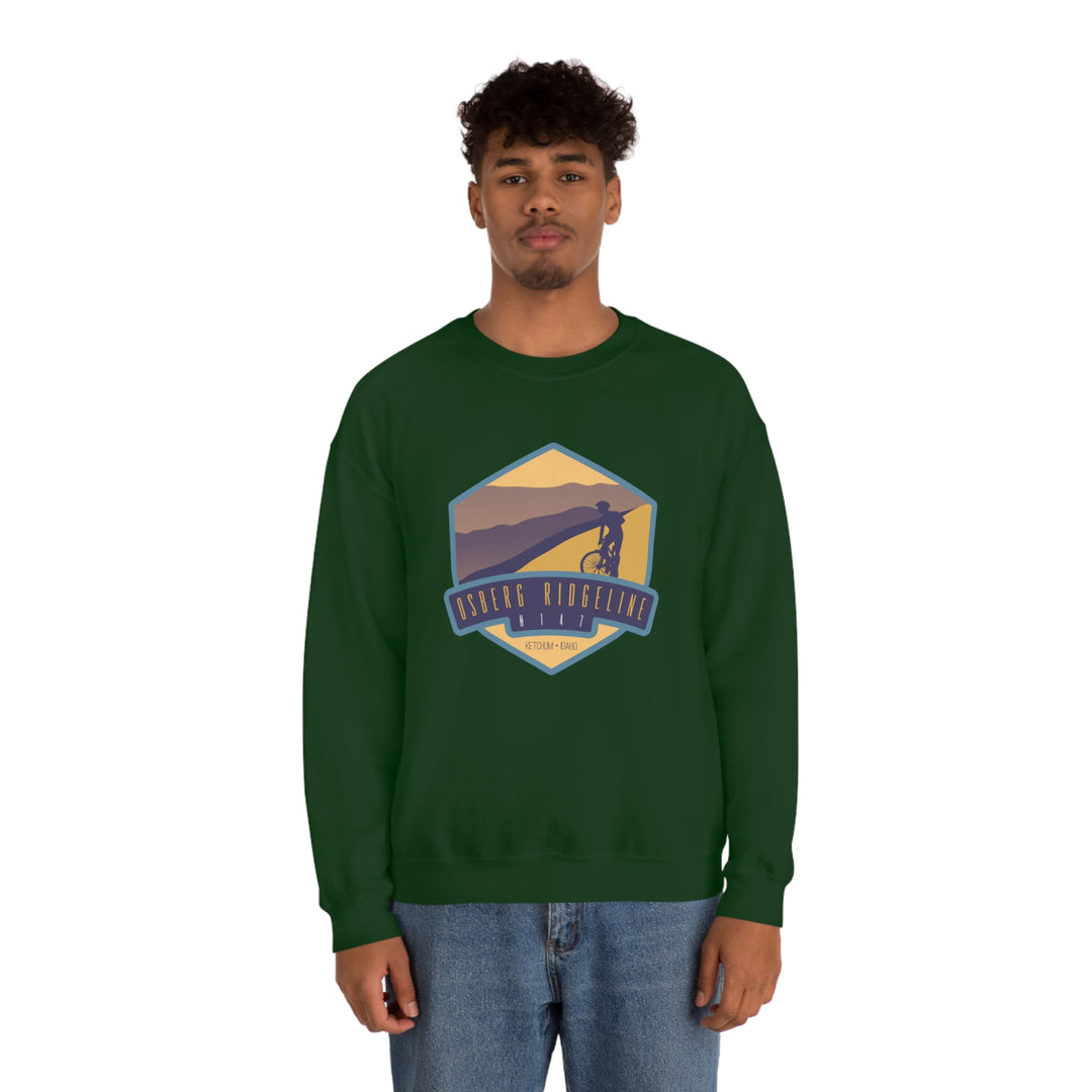 Osberg Ridgeline #147 - Ketchum, Idaho Unisex Heavy Blend Crewneck Sweatshirt