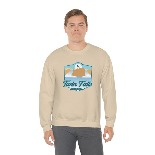 Twin Falls - Idaho Unisex Heavy Blend Crewneck Sweatshirt