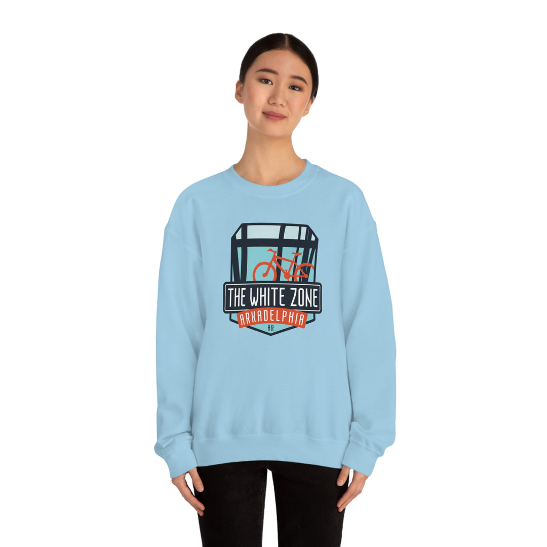 The White Zone - Arkadelphia, Arkansas Unisex Heavy Blend Crewneck Sweatshirt