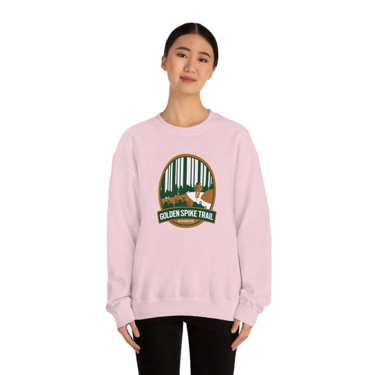 Golden Spike Trail - Washington State Unisex Heavy Blend Crewneck Sweatshirt