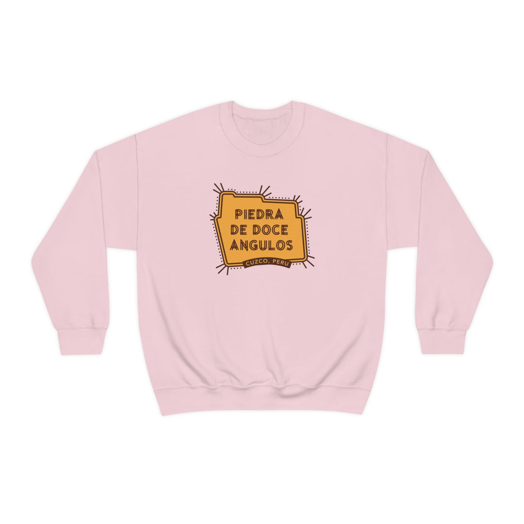 Piedra de doce angulos - Cuzco, Peru Unisex Heavy Blend Crewneck Sweatshirt