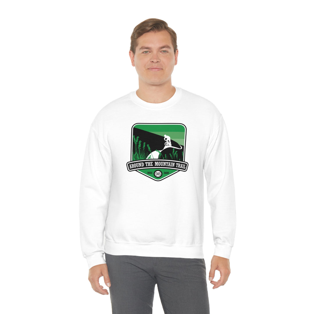 Around the Mountain Trail (98) - Boise, Idaho Unisex Heavy Blend Crewneck Sweatshirt