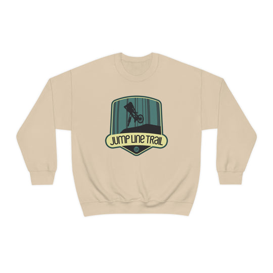 Jump Line Trail - Washington Unisex Heavy Blend Crewneck Sweatshirt