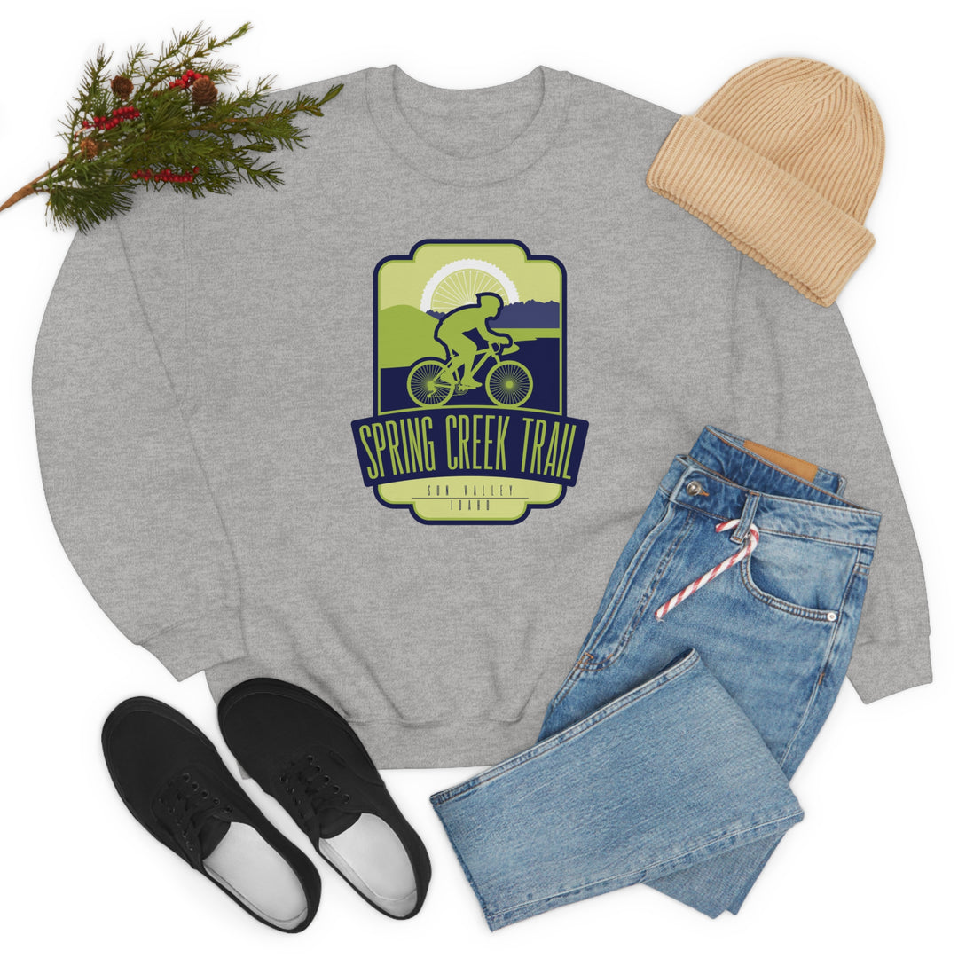 Spring Creek Trail - Sun Valley, Idaho Unisex Heavy Blend Crewneck Sweatshirt