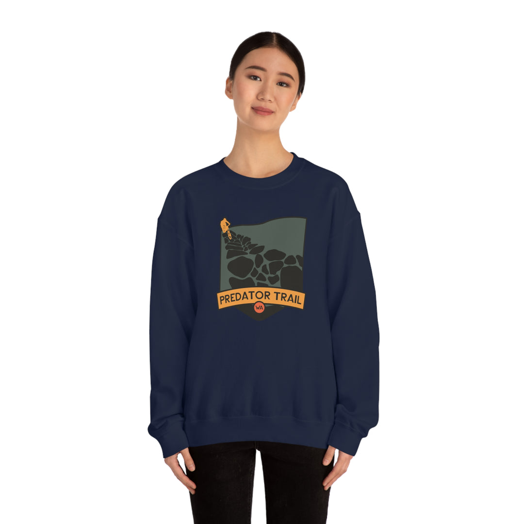 Predator Trail - Washington Unisex Heavy Blend Crewneck Sweatshirt