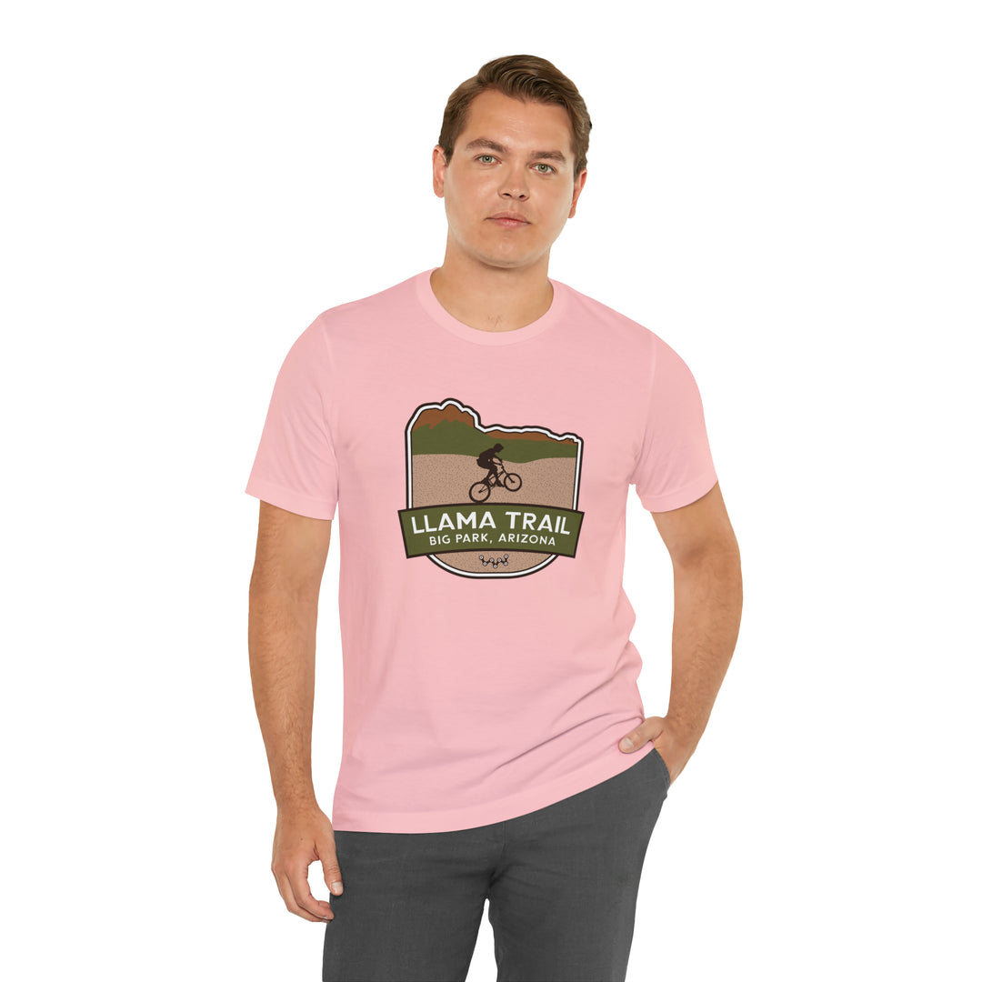 Llama Trail - Big Park, Arizona Unisex T-Shirt