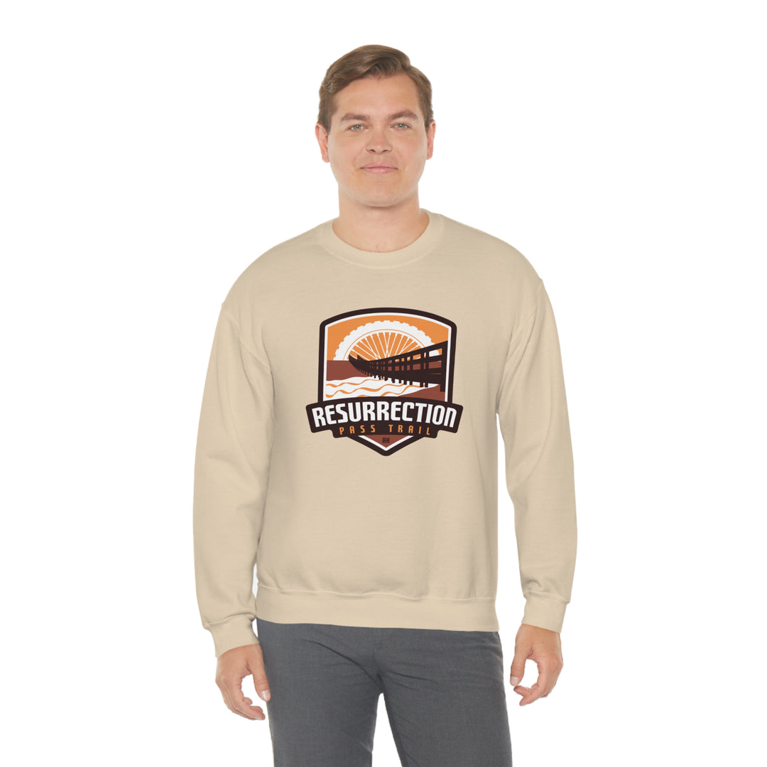 Resurrection Pass Trail - Alaska Unisex Heavy Blend Crewneck Sweatshirt