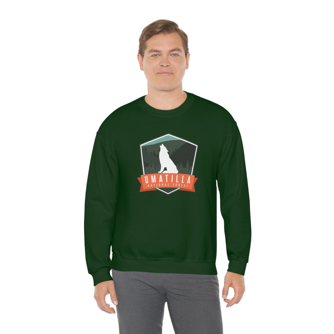 Umatilla National Forest Unisex Heavy Blend Crewneck Sweatshirt