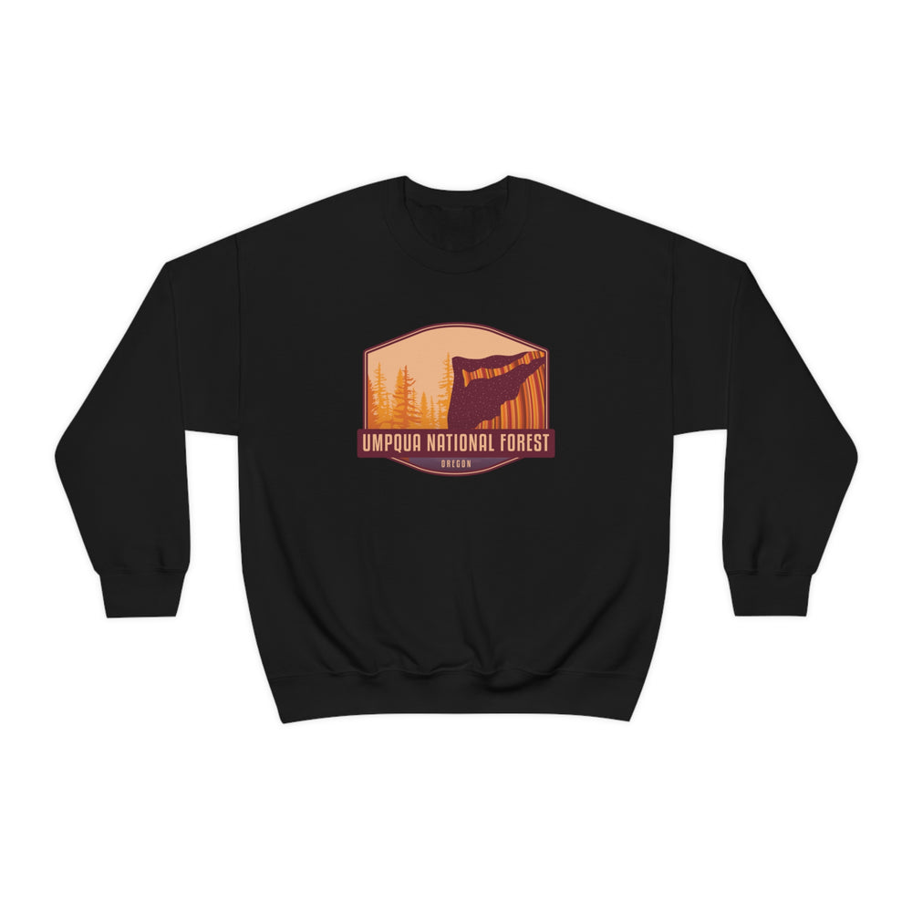 Umpqua National Forest - Oregon Unisex Heavy Blend Crewneck Sweatshirt