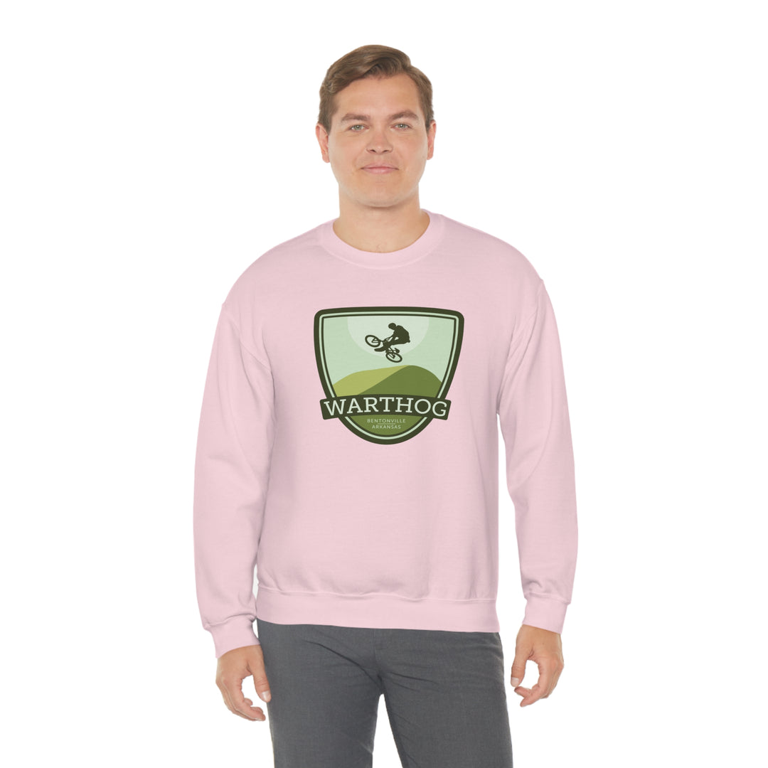 Warthog - Bentonville, Arkansas Unisex Heavy Blend Crewneck Sweatshirt