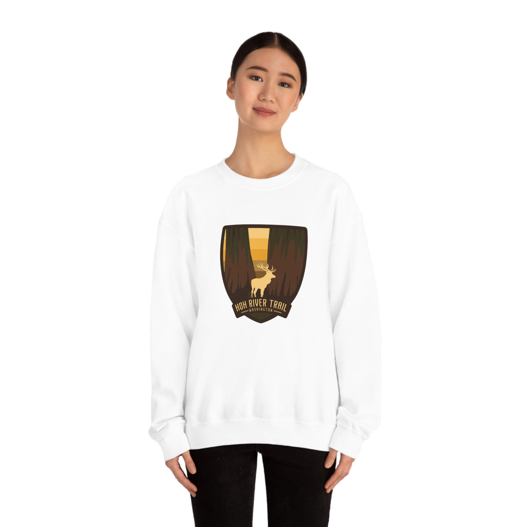 Hoh River Trail - Washington Unisex Heavy Blend Crewneck Sweatshirt