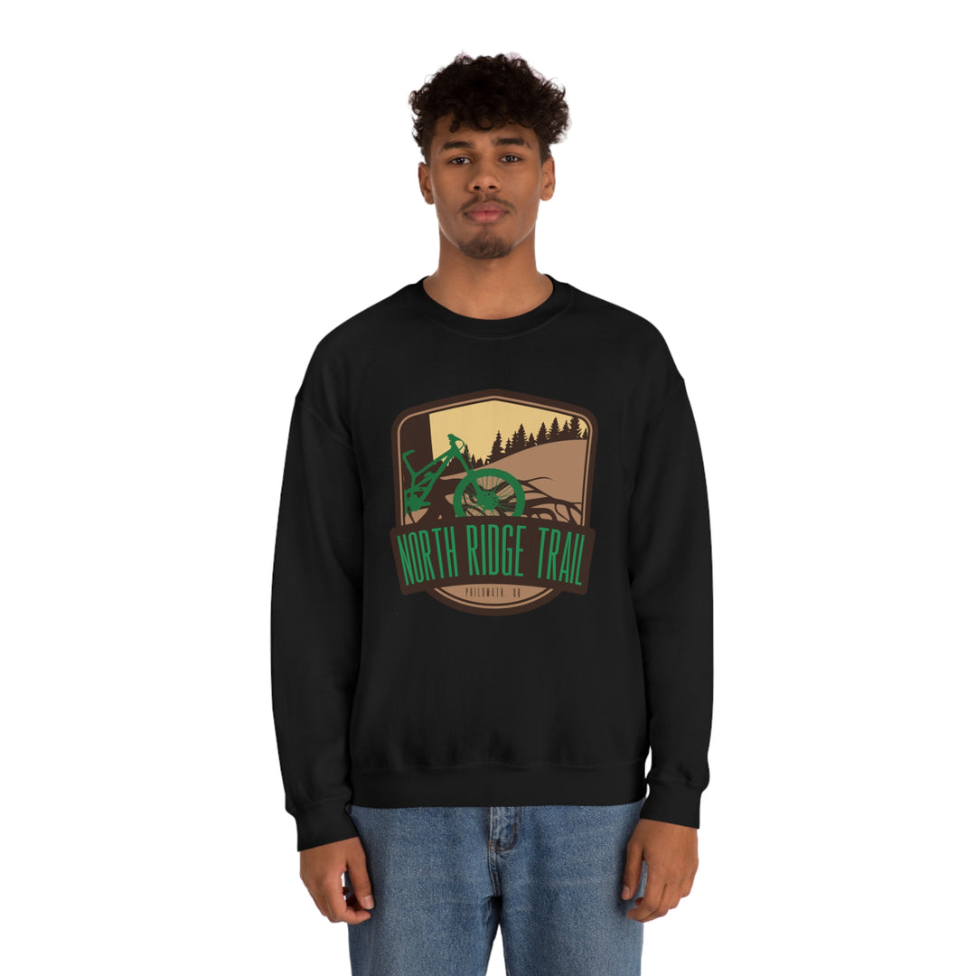 North Ridge Trail - Philomath, Oregon Unisex Heavy Blend Crewneck Sweatshirt