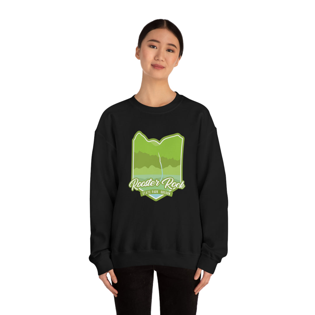 Rooster Rock State Park - Oregon Unisex Heavy Blend Crewneck Sweatshirt